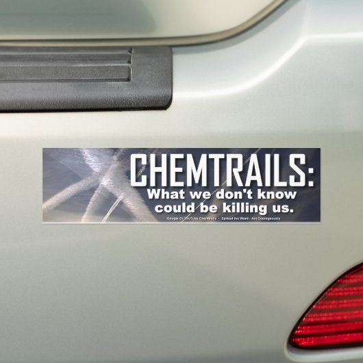 Chemtrails Autoaufkleber (Auf Auto)