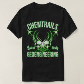 Chemtrails Geoengineering NWO T-Shirt (Design vorne)