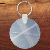 Chemtrails in Spanien Schlüsselanhänger (Vorderseite)