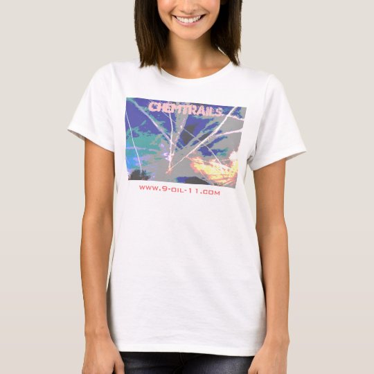Chemtrails kreuzweises Himmel-Shirt T-Shirt