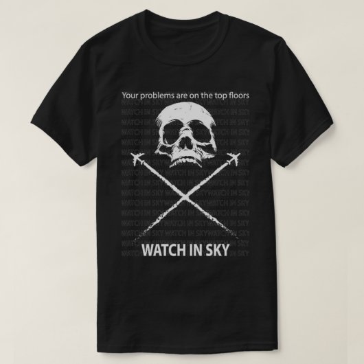 Chemtrails Skull Classic TShirt (Design vorne)