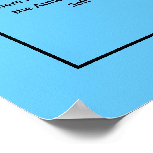 Chemtrails stoppen poster (Ecke)