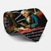 ChemtrailsWorld Benjamin Franklin Krawatte (Gerollt)