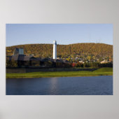Chemung River in Corning NY Poster (Vorne)