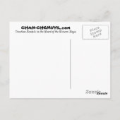 Chemuyil Beach Postcard Postkarte (Rückseite)