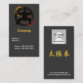 Chen Tai Ji Visitenkarte (Vorne/Hinten)