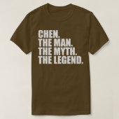 ChenChen Familienname Chen Nachname Chen Nachname T-Shirt (Design vorne)