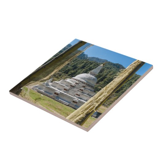 Chendebji Chorten in Bhutan, Himalaya, Asien Fliese (Seite)