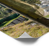 Chendebji Chorten in Bhutan, Himalaya, Asien Poster (Ecke)