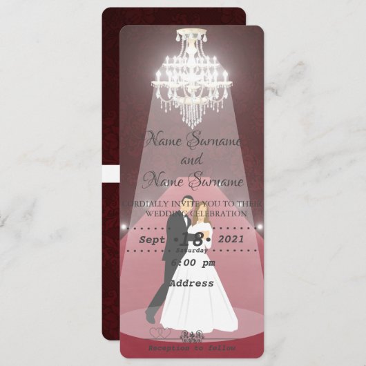 Chendelier Einladung (Vorne/Hinten)