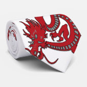 Chenese Dragon - Chinesisches Neujahr Krawatte (Gerollt)