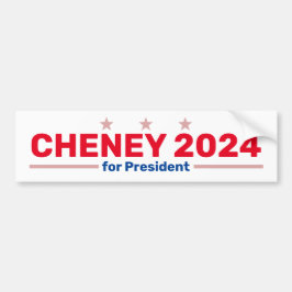 Cheney 2024 Autoaufkleber