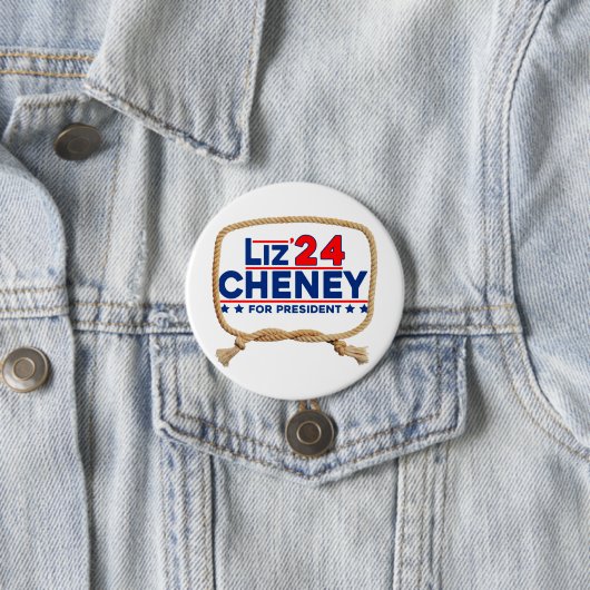 Cheney '24 button (Beispiel)