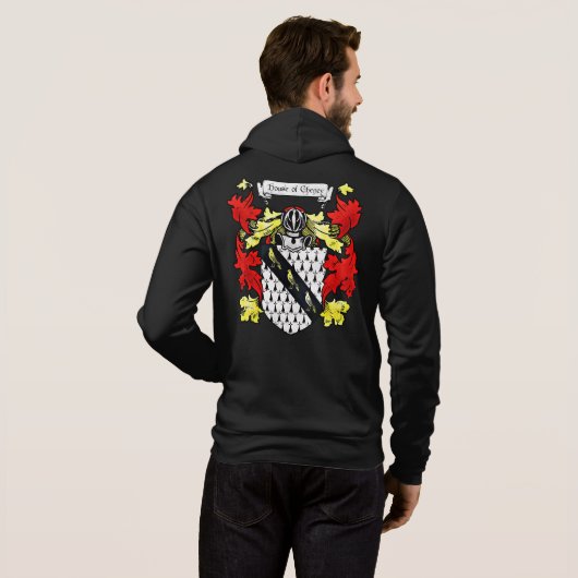 Cheney Coat of Arms Men's Hoodie (Schwarz voll)
