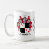 Cheney, der Ursprung, die Bedeutung und das Wappen Kaffeetasse (Links)