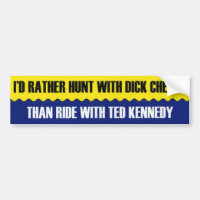 Cheney/Kennedy-Autoaufkleber