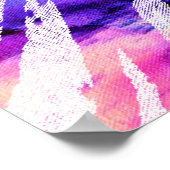 Chengdu Skyline Poster (Ecke)