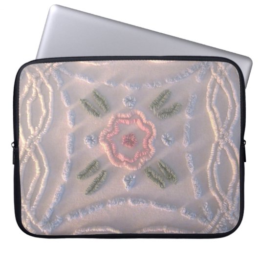 Chenille Laptop Sleeve (Vorderseite)