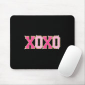 Chenille Patch Sparkling Xoxo Valentinstag Herz Mousepad (Mit Mouse)