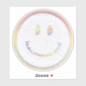 Chenille Smile-Gesicht Aufkleber (Blatt)