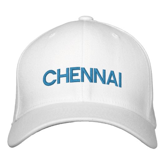 Chennai Cap Bestickte Kappe (Vorderseite)