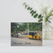 Chennai, Indien Postkarte (Stehend Vorderseite)