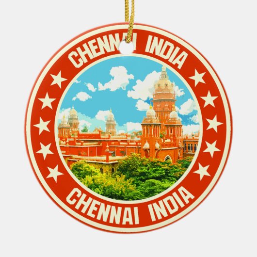 Chennai Keramik Ornament (Vorne)