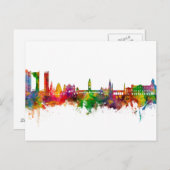 Chennai Skyline India Postkarte (Vorne/Hinten)