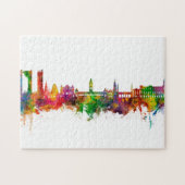 Chennai Skyline India Puzzle (Horizontal)
