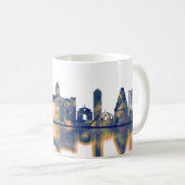 Chennai Skyline Kaffeetasse (VorderseiteRechts)
