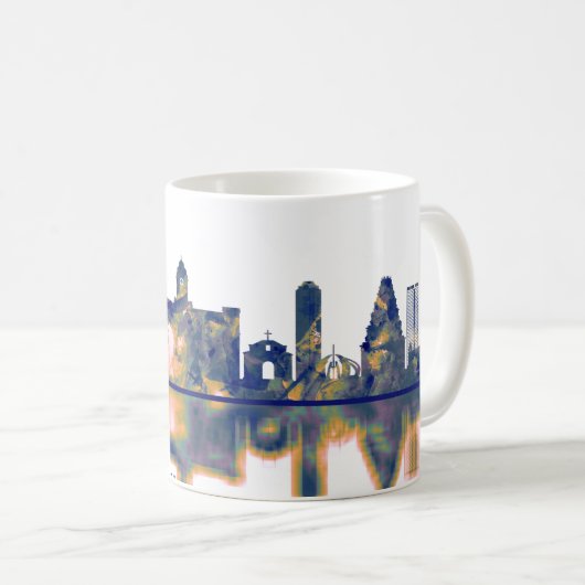 Chennai Skyline Kaffeetasse (VorderseiteRechts)