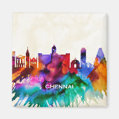 Chennai Skyline Magnet (Vorne)
