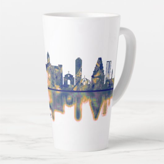 Chennai Skyline Milchtasse (Rechte Ecke)