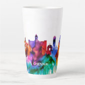 Chennai Skyline Milchtasse (Vorderseite)