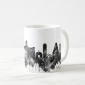 Chennai Tamil Nadu Skyline BW Kaffeetasse (VorderseiteRechts)