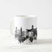 Chennai Tamil Nadu Skyline BW Kaffeetasse (Vorderseite Links)