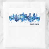 Chennai Tamil Rechteckiger Aufkleber (Tasche)