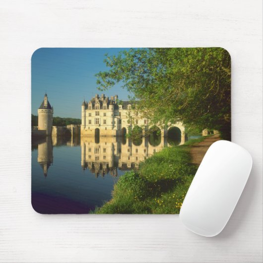Chenonceau Chateau, Loire Valley, Mousepad (Mit Mouse)