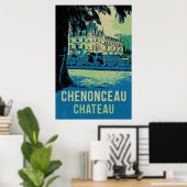 Chenonceau chateau Originalbild Frankreich Poster (Heimbüro)