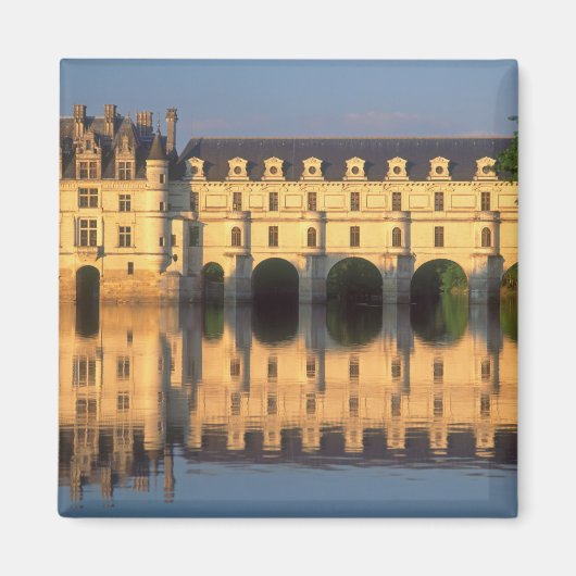 Chenonceau Chateau, River Cher, Loir-et-Cher, Magnet (Vorne)
