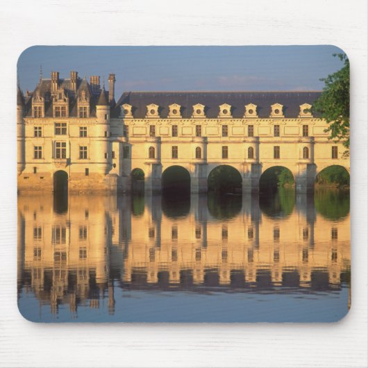 Chenonceau Chateau, River Cher, Loir-et-Cher, Mousepad (Vorne)