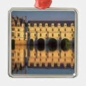 Chenonceau Chateau, River Cher, Loir-et-Cher, Ornament Aus Metall (Vorne)