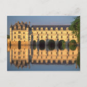 Chenonceau Chateau, River Cher, Loir-et-Cher, Postkarte (Vorderseite)