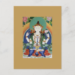 Chenrezig Bodhisattva des Mitgefühls Postkarte