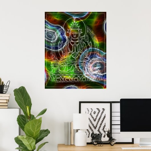 Chenrezig Energy Poster (Heimbüro)