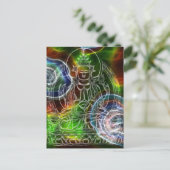 Chenrezig Energy Postkarte (Stehend Vorderseite)