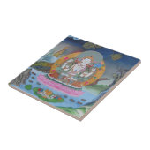 Chenrezig Fliese (Seite)