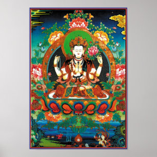 Chenrezig Plakat