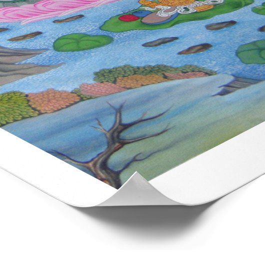 Chenrezig Poster (Ecke)