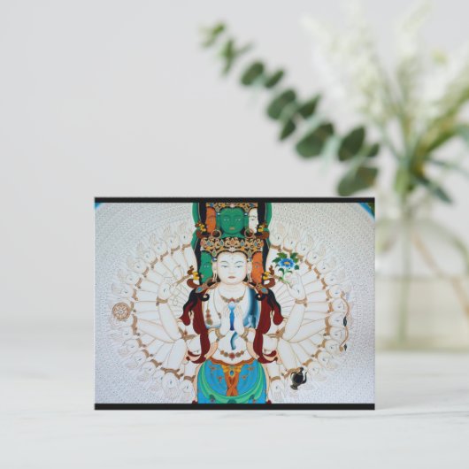 Chenrezig Postkarte (Stehend Vorderseite)